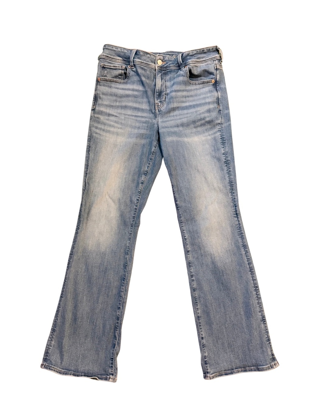 American Eagle Kick Boot Jeans Size 14 (Regular) Next Level Stretch Denim